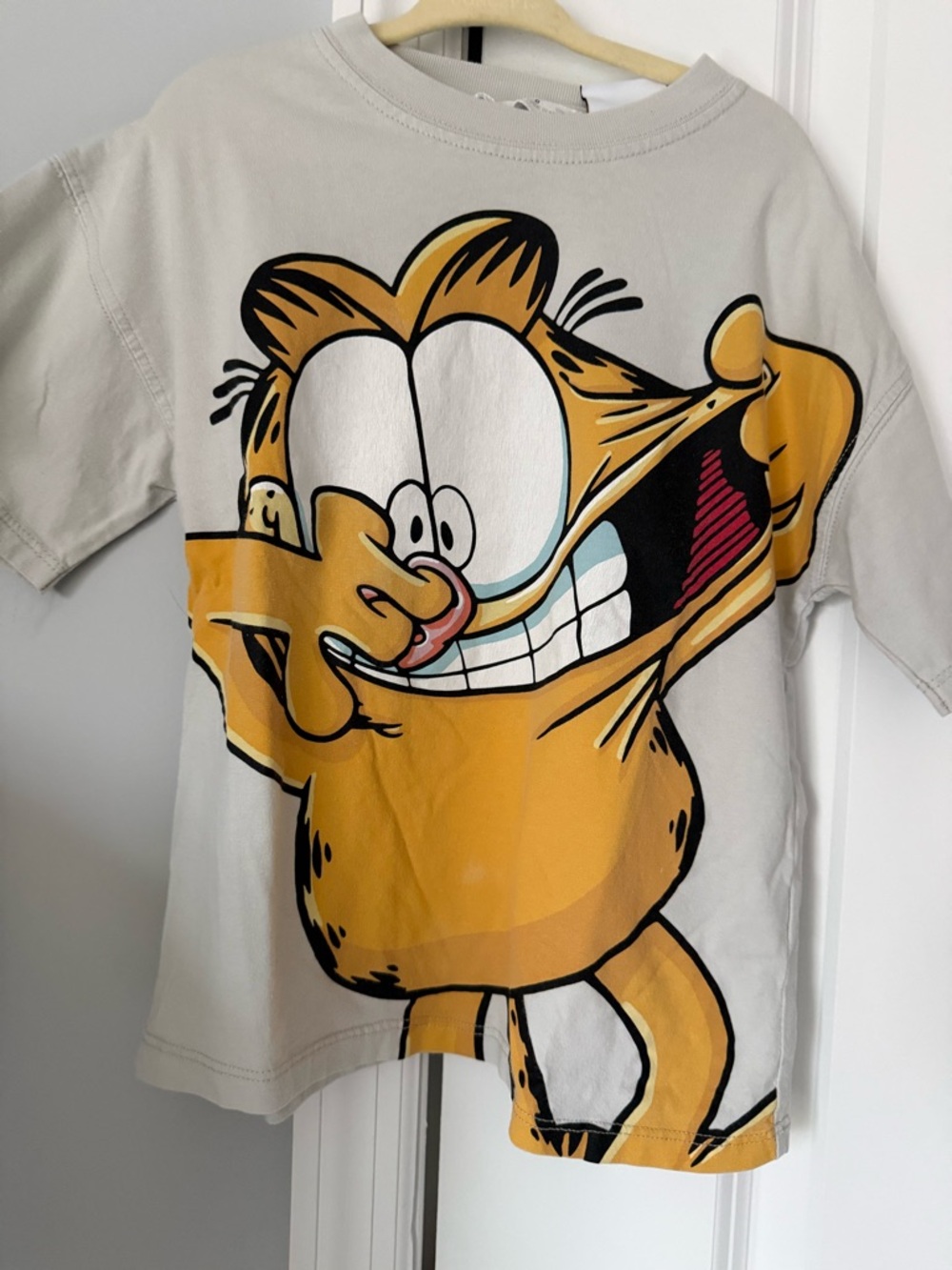 Zara Garfield T-shirts -6  MarioKart -S, Zara- tiger -8, Zara pink -6-7, Nike -S